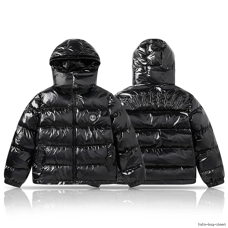 Trapstar Trendy Glossy Black Down Jacket
