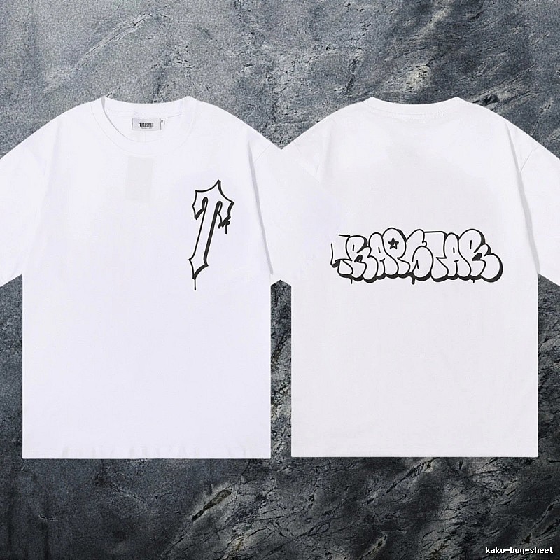 Trapstar Weekend Keys graphic T-shirt Black White Key for Weekend Wear