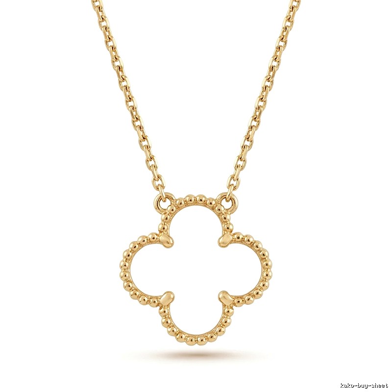 Van Cleef & Arpels Four-leaf Clover Gold Necklace